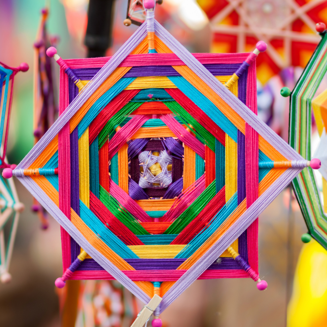 Mandala de lã 3